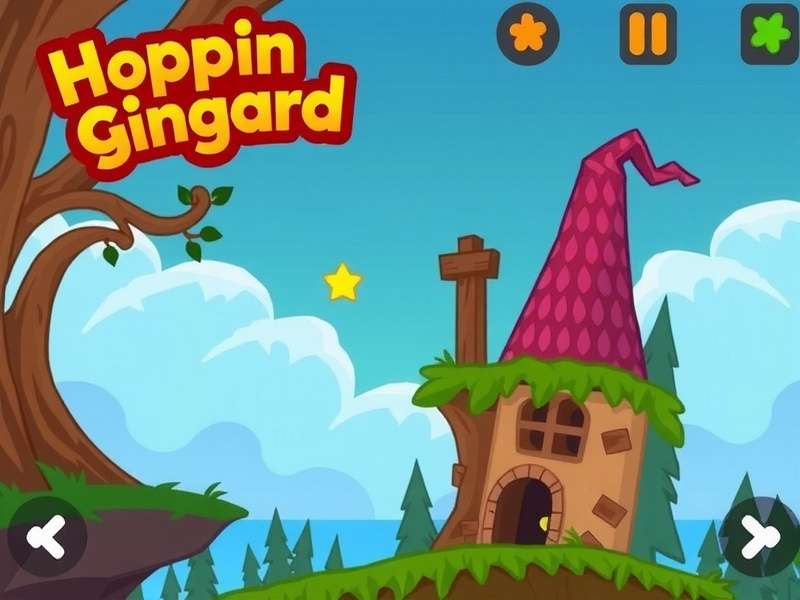Hoppin Ginger Wizard Gameplay Screenshot